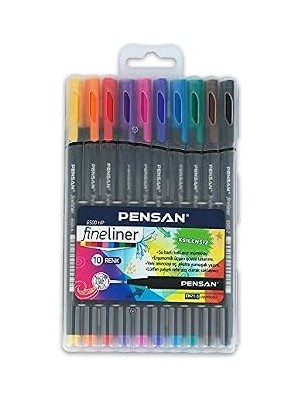 Nacario Pensan 6500 Fineliner Siyah