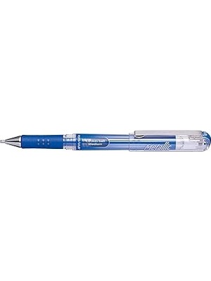 Nacario Pentel 1.0 mm - Yedekli Jel Roller - Dolmakalem Gövde Mtlk Mavi