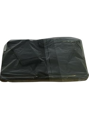 Nacario Naksan Battal Boy Atlet Geri Dönüşüm Granül Çanta Poşet 65X35 cm Kalın Siyah 1000 gr