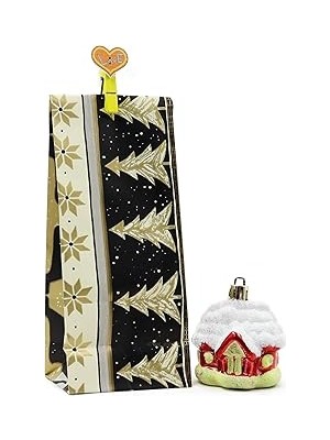 Nacario 8X20 Yılbaşı Temalı Hediyelik Kese Kağıdı (10'lu Paket)
