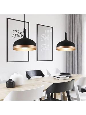 Empressco Şık 30 cm Külah Sarkıt Aydınlatma, Modern ve Şık Tasarım
