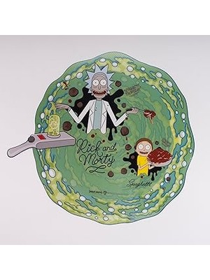 Nacario Rick And Morty - Spaghetti Portal Lisanslı Amerikan Servis