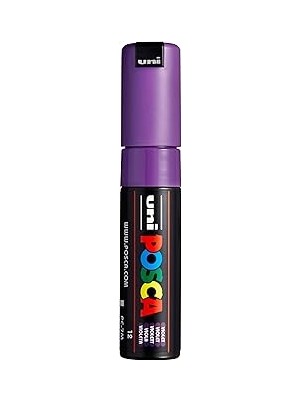Nacario Posca PC7M Vt Mor Konik Geniş Uçlu Keçeli Kalem