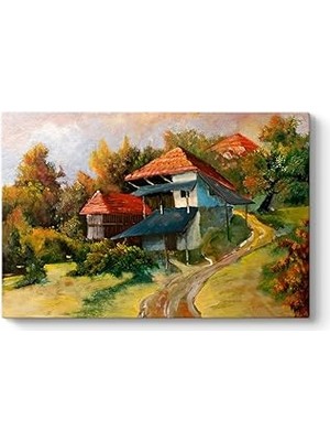 Nacario Çoban Ressam Manzara Tablosu 45 x 30