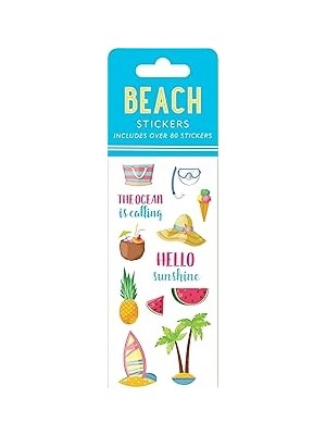 Nacario Beach Sticker Set