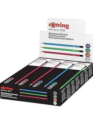 Nacario Rotrıng Rotring Mercanlı Kurşun Kalem 12 Adet