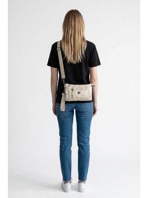 Baginn Paraşüt Kumaş Mini Çapraz Askılı Kadın Telefon Çantası Yağmur Geçirmez El Askılı Çanta 20*12 cm