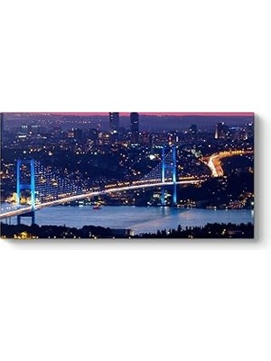 Nacario Tabloshop Istanbul Fsm Manzara Panorama Tablo 160 x 80