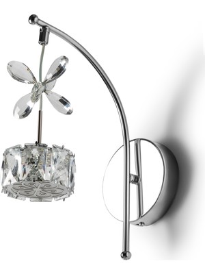 Empressco Modern LED Kristal Duvar Aplik, Şık Oturma ve Yatak Odası Aydınlatması