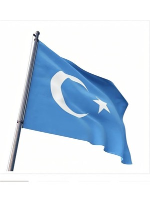 Empressco Mekanik Outlet Doğu Türkistan Bayrağı (Gök Bayrak) 70X105 cm - Fiyatı, Yorumları