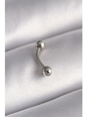 Clariss 316L Çelik Gümüş Renk Topçuk Model Piercing