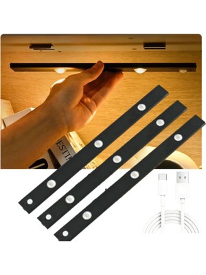 Empressco 3'lü 40CM Sensörlü USB Kablosuz Çok Amaçlı LED Aydınlatma Seti