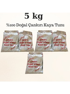 Empressco 5 kg Çankırı Kaya Tuzu, Doğal ve Saf, Sağlıklı ve Aromatik