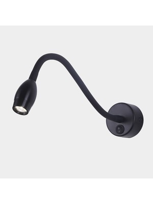 Empressco 3W LED Baykuş Okuma Lambası Gün Işığı Siyah CT-5232G