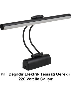Empressco LED Aplik Elektrikli Flüt Tasarımlı Gün Işığı Banyo ve Çalışma Alanı Aydınlatması