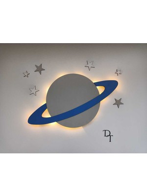 Empressco Renkli LED Işıklı Çocuk Odası Duvar Dekoru, Eğlenceli ve Şık Tasarım