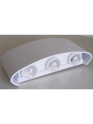 Empressco Dış Mekan Dekoratif LED Aplik, Gün Işığı Beyaz, 6W, Şık ve Dayanıklı
