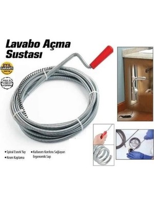 Empressco Tıkalı Banyo Lavabo Kanal Açma Susta Teli 8 Metre - Fiyatı, Yorumları