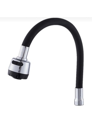 Empressco Renkli Spiral Oynar Başlıklı Esnek Lavabo ve Mutfak Borusu, Siyah Gümüş Renk Seçenekleri - Fiyatı, Yorumları