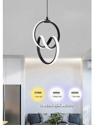 Empressco Modern Sarkıt LED Avize, Oturma Odası ve Mutfak Için Şık Aydınlatma