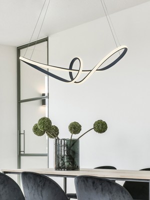 Empressco Antresit LED Avize Günışığı 4000K Modern Salon, Mutfak, Çocuk Odası Işığı