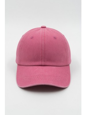 Mollycrush Unisex Pembe Yıkamalı Kot Outdoor Beyzbol Şapkası - Ayarlanabilir Spor Kep