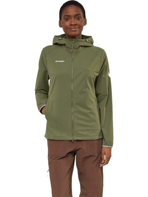 Mammut Granıte So Hooded Jacket  Kadın Haki Softshell