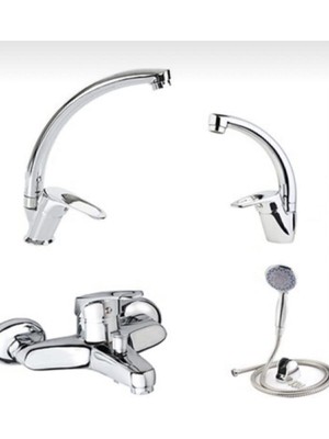 Empressco Akdenizanayapı 5 Yıl Garantili Bat Seti 4 Lü Banyo-Lavabo-Mutfak-Duş Seti - Fiyatı, Yorumları