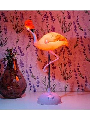 Empressco Şarjlı Flamingo Büyük Boy Masa Lambası, Şık ve Kullanışlı Aydınlatma