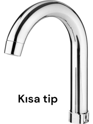 Empressco Kaya Mutfak Eviye Batarya Borusu (Kuğu Boyun Kısa) 20 cm - Fiyatı, Yorumları
