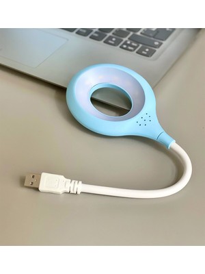 Empressco Şık ve Taşınabilir USB LED Masa Lambası, Parlak Işık ve Enerji Tasarrufu