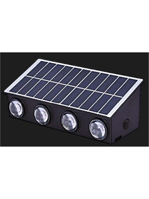 Empressco Çok Fonksiyonlu Solar Aplik Sarı Renk, Şık ve Dayanıklı Tasarım