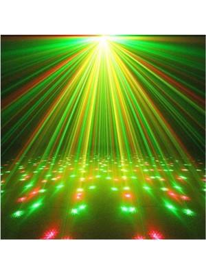 Empressco Mini LED Sahne Işık, Robot Flaşör, Lazer Efektli, Parlak ve Renkli Işık