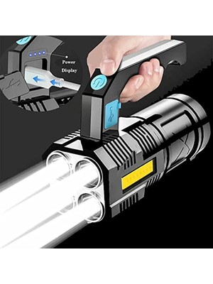 Akıllı Bayi 5W USB Şarjlı El Feneri