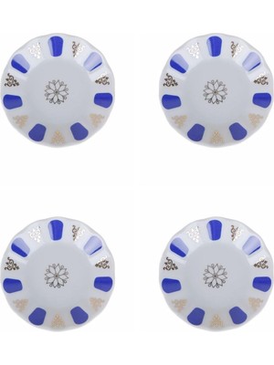 Belirtilmemiş Porland Mavi Yaldız Çay Tabağı 11CM 4 Lü 04POR005232 4129600000970
