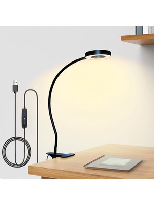 Empressco Ayarlanabilir LED Çalışma Lambası, Çok Fonksiyonlu Masa Lambası