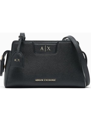 Armani Exchange Siyah Kadın Omuz Çantası