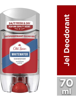 Old Spice Whitewater Erkekler için Terleme Önleyici Deodorant Clear Jel Stick 70 ml