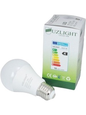 Uzlight 13W E27 LED Ampul 6500K Beyaz Işık 100W Muadili Tasarruflu Ampul