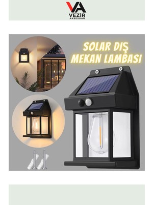 Empressco Enerjili LED Bahçe ve Balkon Apliği, Şık ve Dayanıklı Aydınlatma