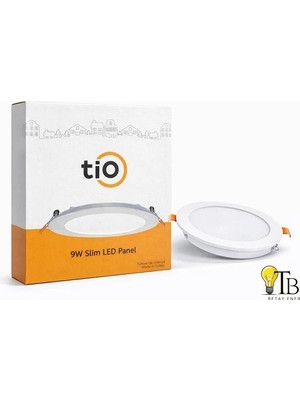 Pelsan Tio 9W LED Panel Spot Armatür 6500K Beyaz IP40 Sıva Altı 114149