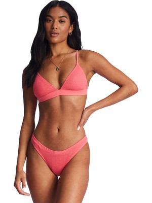 Billabong Summer High Fixed Tri Kadın Pembe Bikini Üst