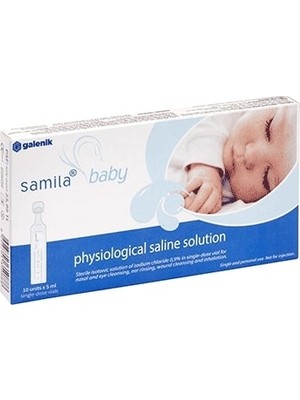 Samila Serum Fizyolojik 5 ml - 10 Adet Flakon