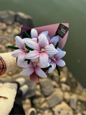 Empressco Beyaz Zambak Buket, Zarif ve Tazelik Dolu Çiçek Aranjmanı