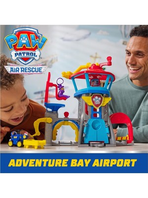 Empressco Paw Patrol Air Rescue Pup Squad Havaalanı Kulesi 30CM Araç Fırlatıcı + Chase + Humdinger - Fiyatı, Yorumları