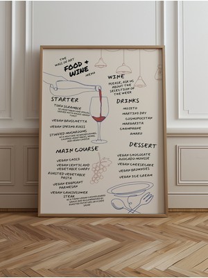 Empressco Şık Tekli Çerçeveli Poster Tablo TK/711, Estetik ve Modern Dekorasyon