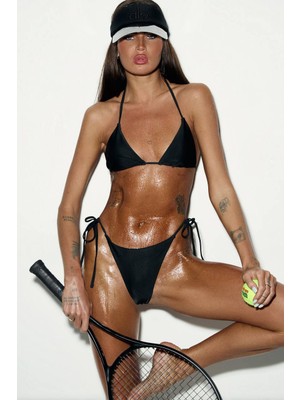 BMD Dasha Ipli Brazilian Bikini - Siyah