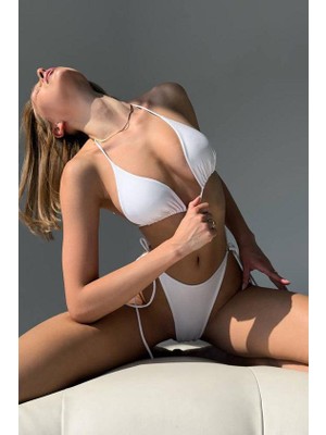 BMD Dasha Ipli Brazilian Bikini - Beyaz