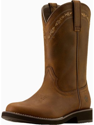 Ariat Kearney Erkek Yuvarlak Burun Western Binici Botu