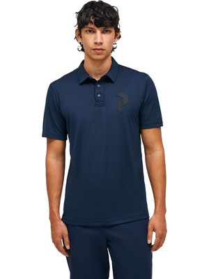 Peak Performance Panmore Polo Erkek Mavi Polo Tişört